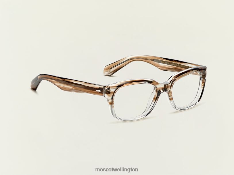 ZINDIKMoscot Brown Smoke Eyeglasses B600J300