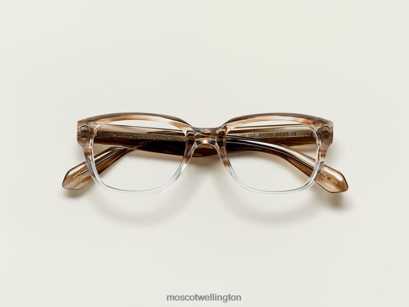 ZINDIKMoscot Brown Smoke Eyeglasses B600J300