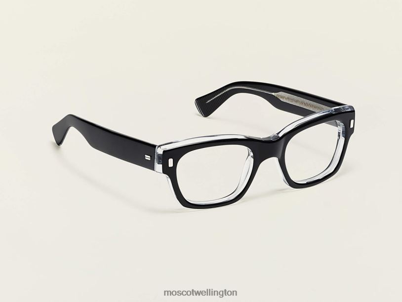 ZOGANMoscot Black Crystal Eyeglasses B600J75
