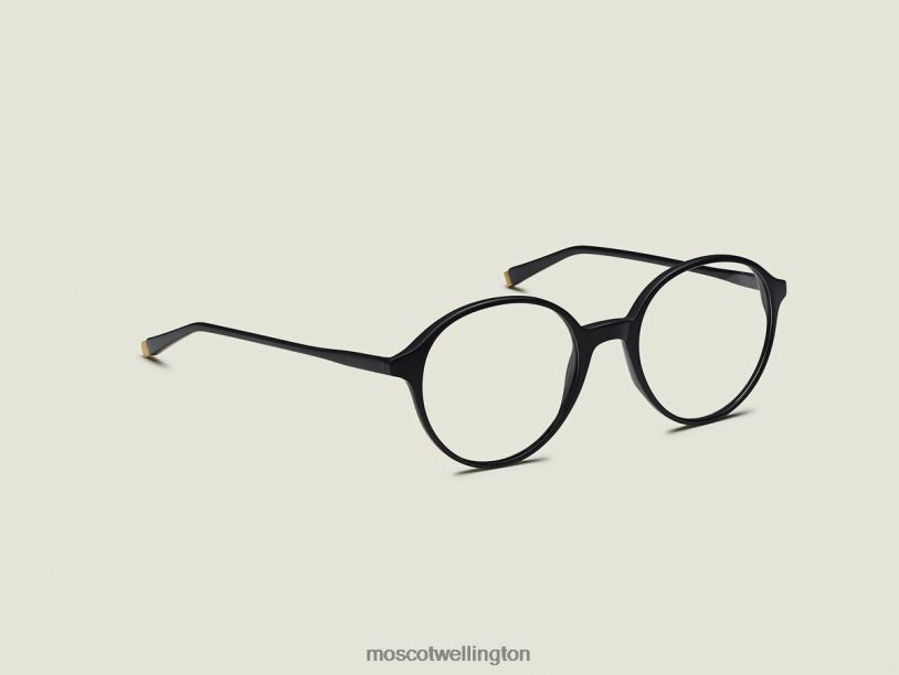 DEVONMoscot Matte Black Eyeglasses B600J356
