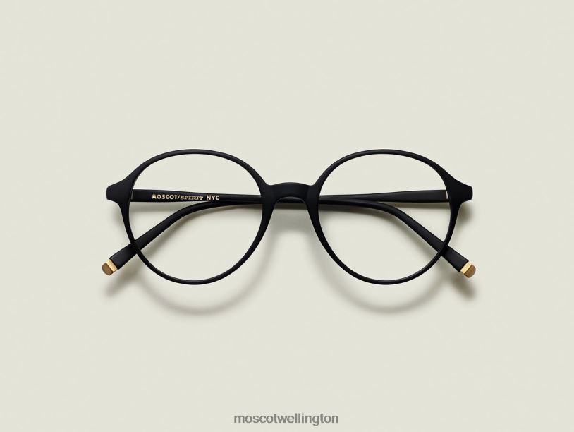 DEVONMoscot Matte Black Eyeglasses B600J356