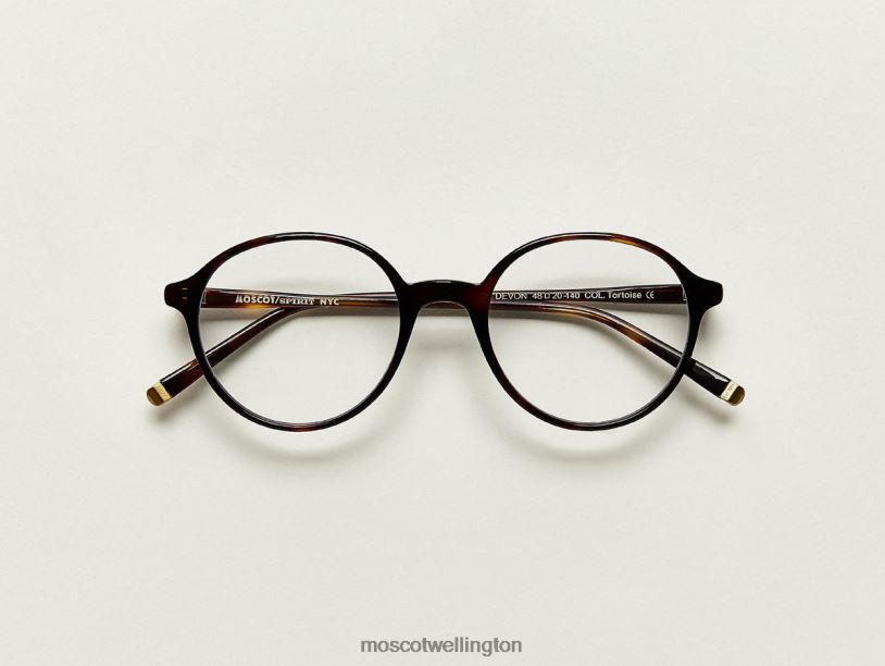 DEVONMoscot Tortoise Eyeglasses B600J354