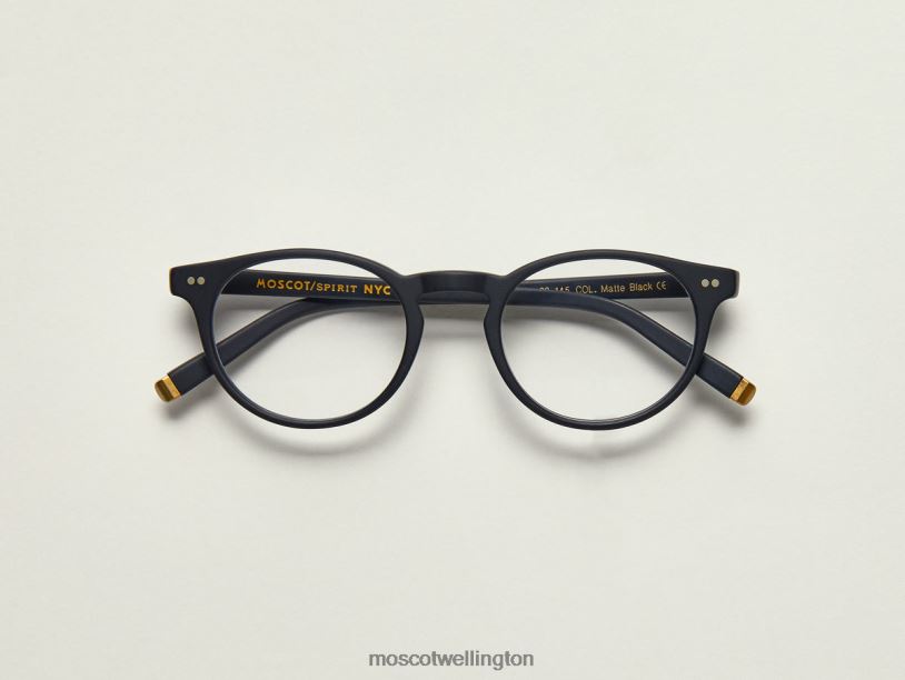 FRANKIEMoscot Matte Black Eyeglasses B600J339