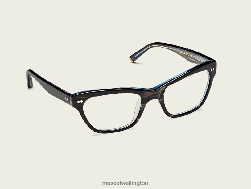 MIRIAMMoscot Grey Ice Eyeglasses B600J373