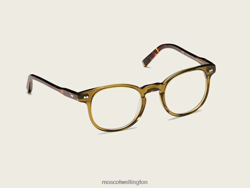 MORTMoscot Olive/Tortoise Eyeglasses B600J379