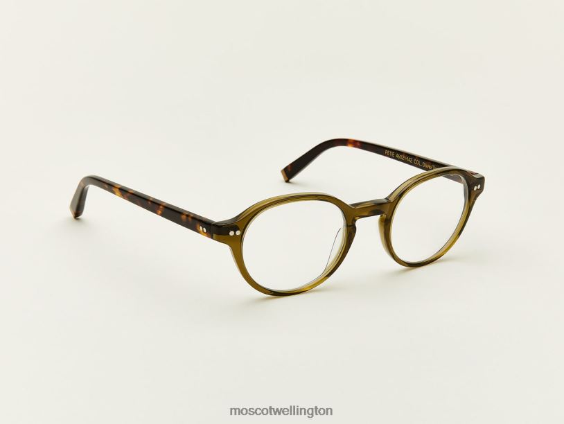 PETIEMoscot Olive/Tortoise Eyeglasses B600J366