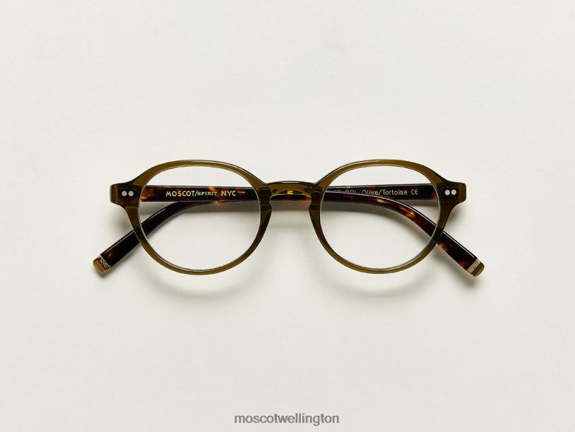 PETIEMoscot Olive/Tortoise Eyeglasses B600J366