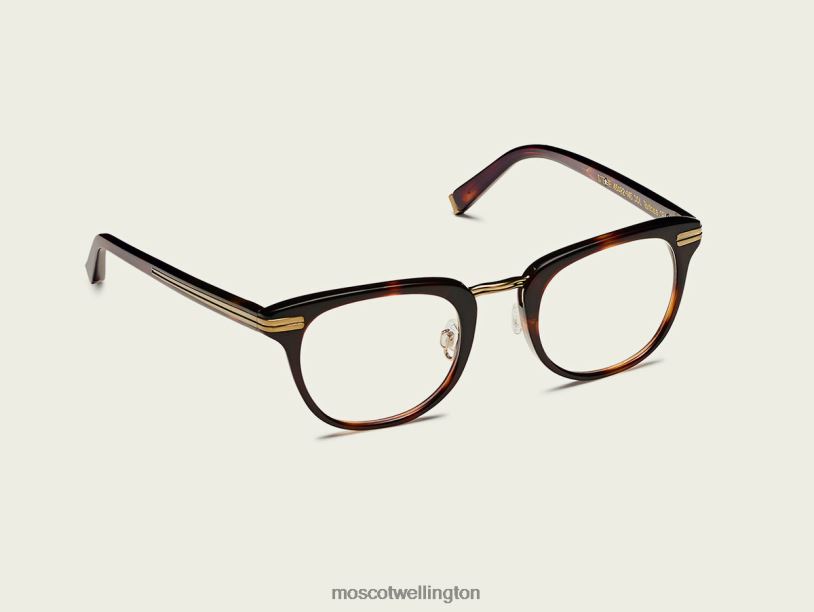 STEVIEMoscot Tortoise/Antique Gold Eyeglasses B600J370