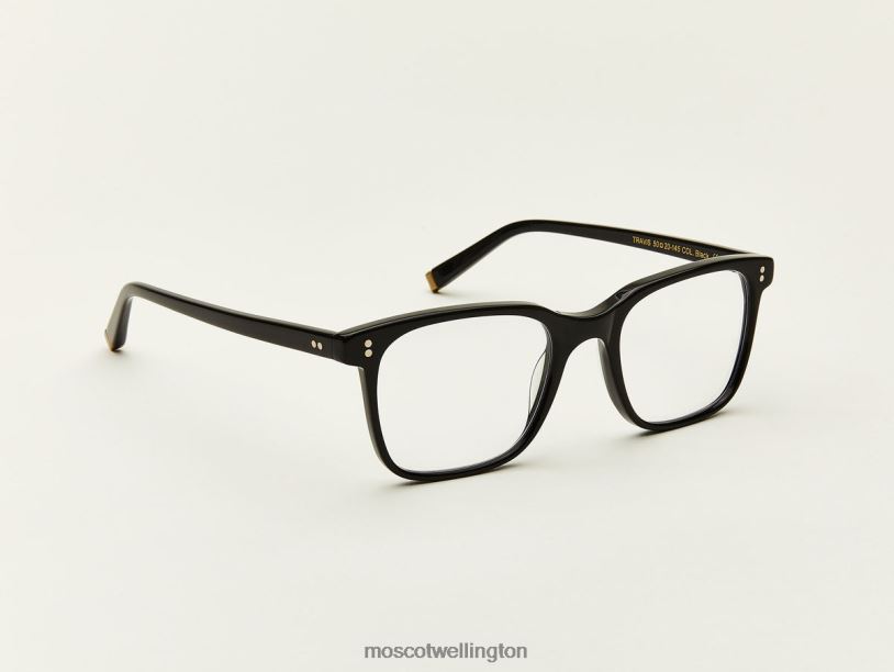 TRAVISMoscot Black Eyeglasses B600J350