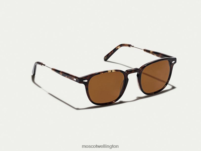 GENUG SUNMoscot Spot Tortoise/Gold Sunglasses B600J521