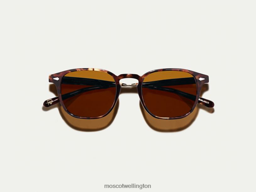 GENUG SUNMoscot Spot Tortoise/Gold Sunglasses B600J521