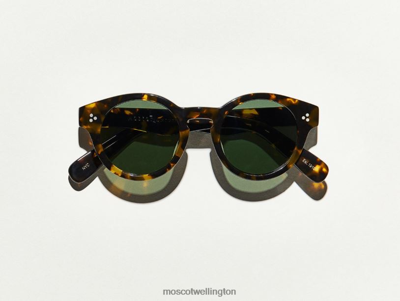 GRUNYA SUNMoscot Antique Tortoise Sunglasses B600J472