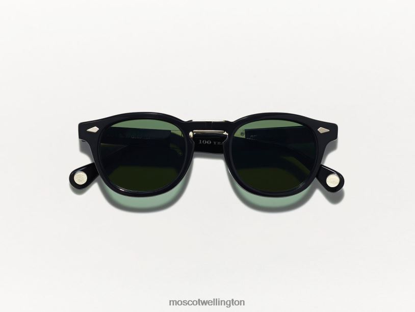 LEMTOSH FOLDMoscot Black Sunglasses B600J489