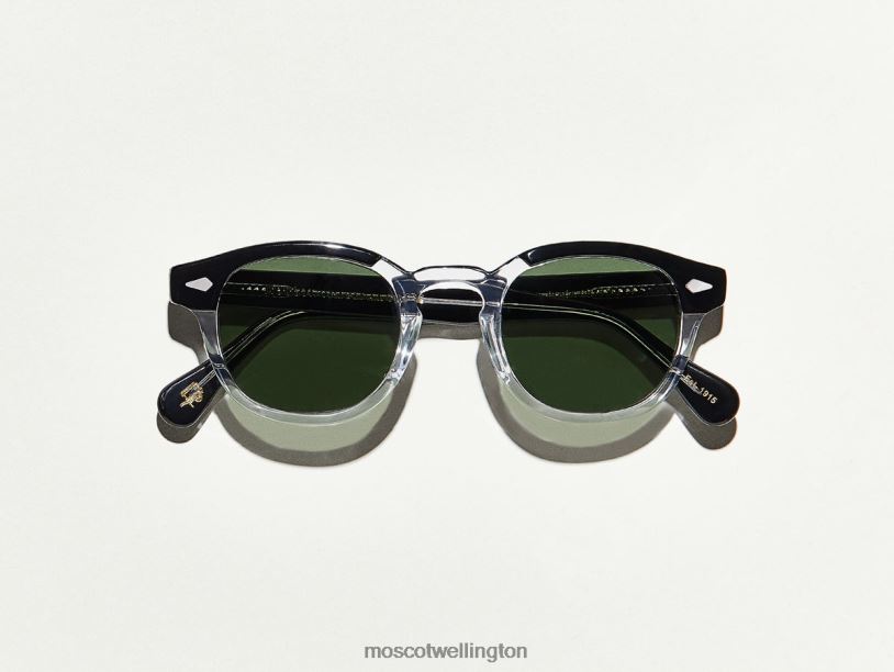 LEMTOSH SUNMoscot Black Crystal Sunglasses B600J400