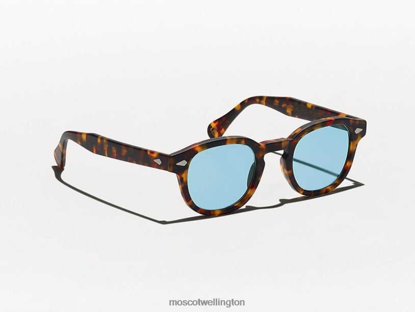 LEMTOSH SUNMoscot Matte Tortoise Sunglasses B600J384