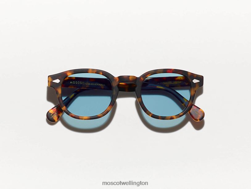 LEMTOSH SUNMoscot Matte Tortoise Sunglasses B600J384