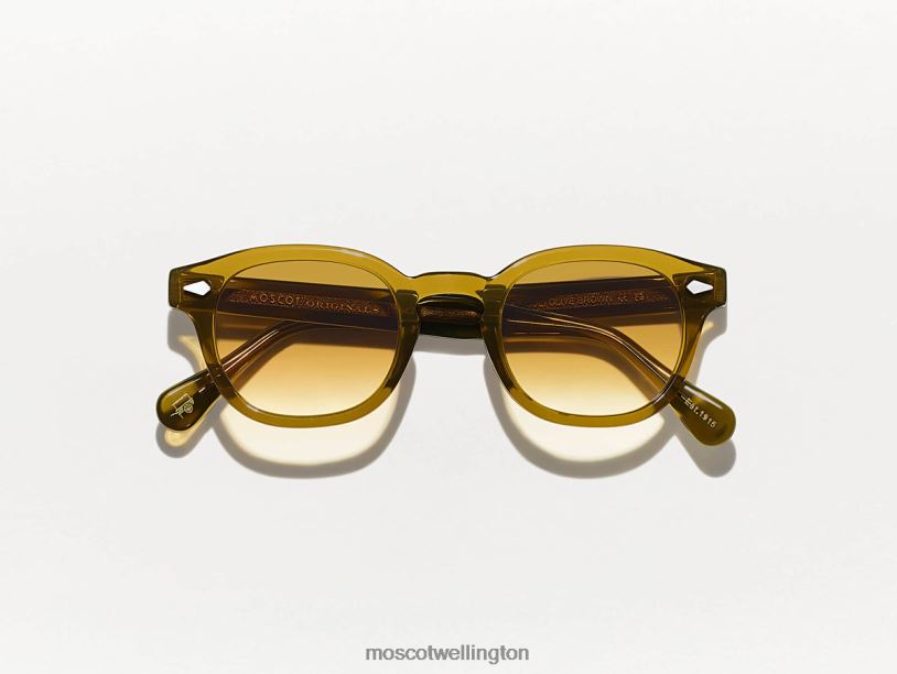 LEMTOSH SUN LIMITED EDITIONMoscot Olive Brown Sunglasses B600J383