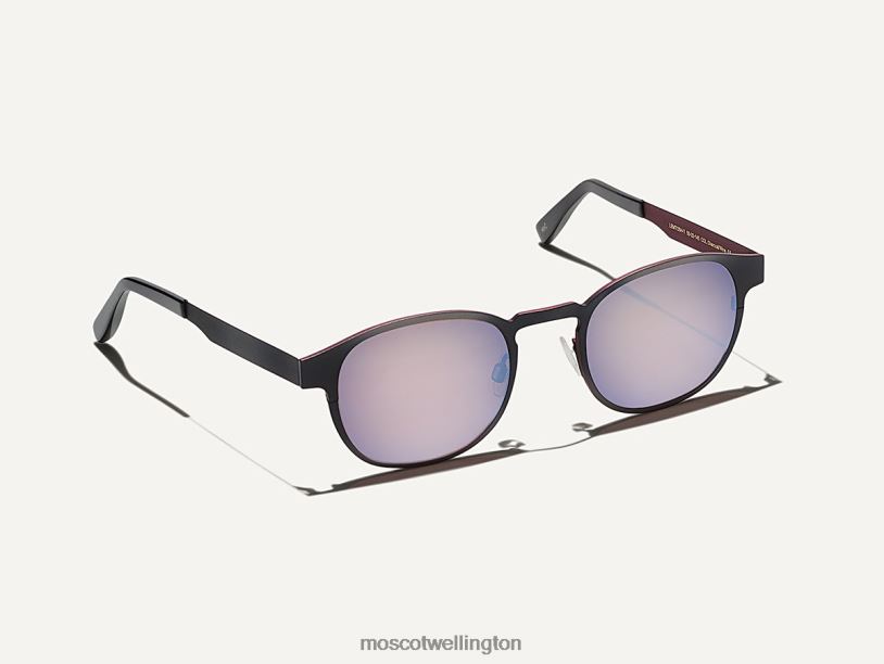 LEMTOSH-T SUNMoscot Charcoal/Wine Sunglasses B600J593