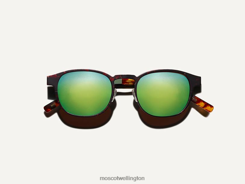 LEMTOSH-T SUNMoscot Tortoise/Pine Sunglasses B600J594