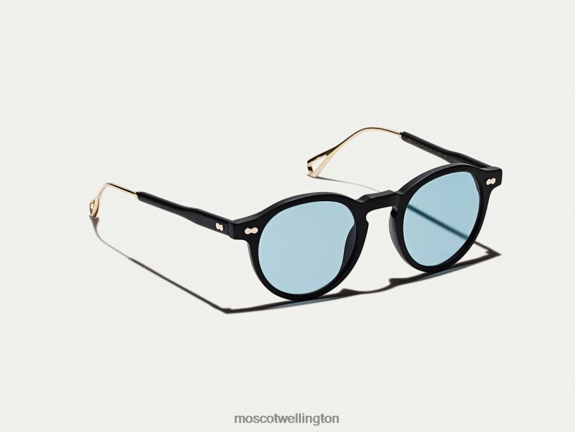 MILTZEN-TT SE SUNMoscot Matte Black/Gold Sunglasses B600J552