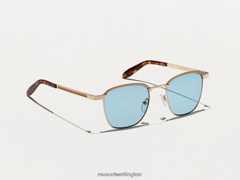MISH SUNMoscot Gold Sunglasses B600J563