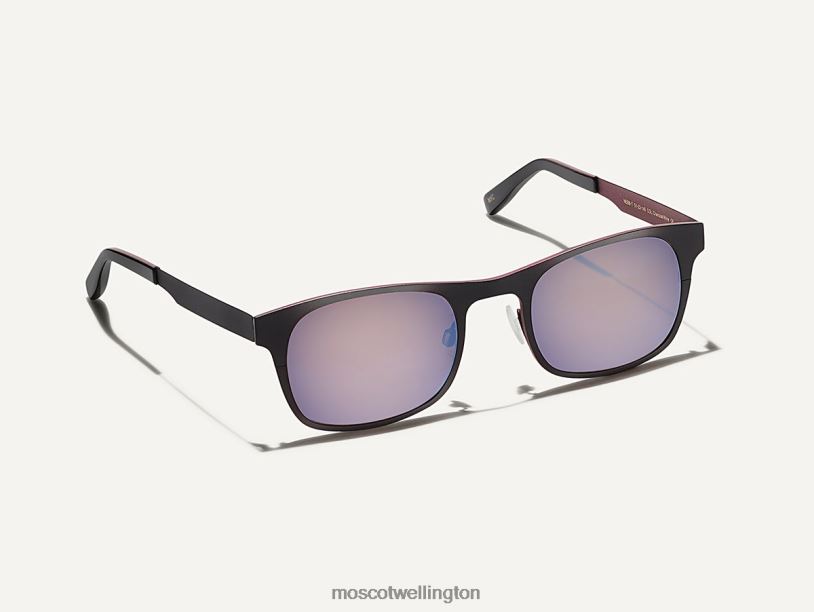 NEBB-T SUNMoscot Charcoal/Wine Sunglasses B600J600