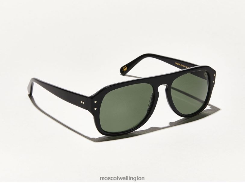 SECHEL SUNMoscot Black Sunglasses B600J525