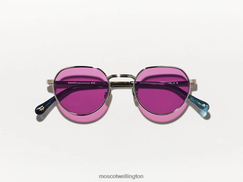 SMENDRIK SUNMoscot Silver Sunglasses B600J495