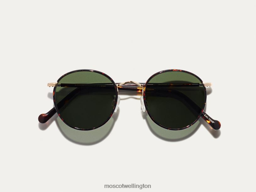 ZEV SUNMoscot Tortoise/Gold Sunglasses B600J478