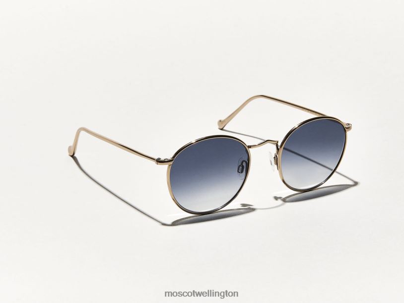 ZEV-TT SE SUNMoscot Gold Sunglasses B600J557