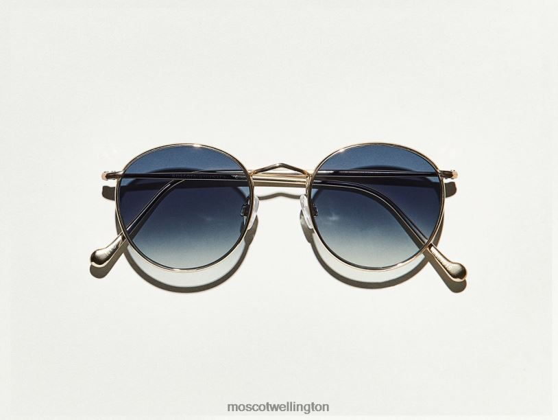 ZEV-TT SE SUNMoscot Gold Sunglasses B600J557