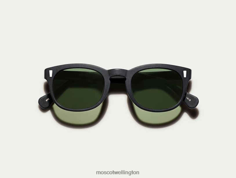 ZILCH SUNMoscot Matte Black Sunglasses B600J581