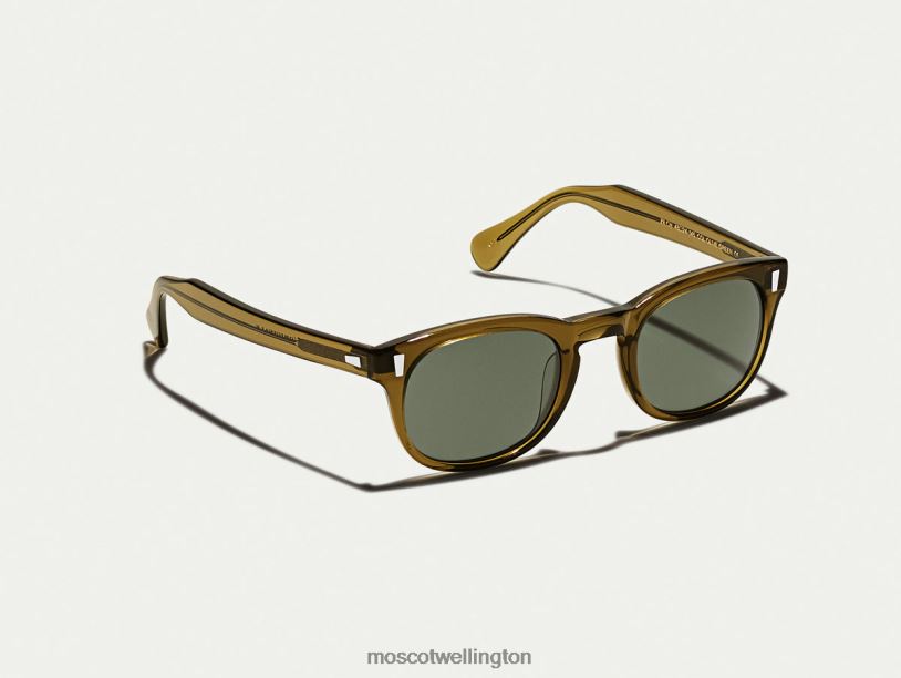 ZILCH SUNMoscot Olive Green Sunglasses B600J579